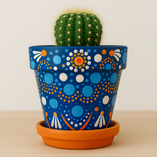 Amber Moon terracotta pot colorcotta Amber Moon